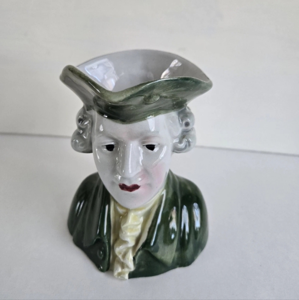 Toby Mug Jug Vintage George Washington Porcelain
